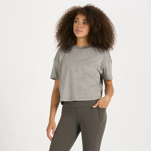 Vuori W Energy Tee HCP Cape Heather
