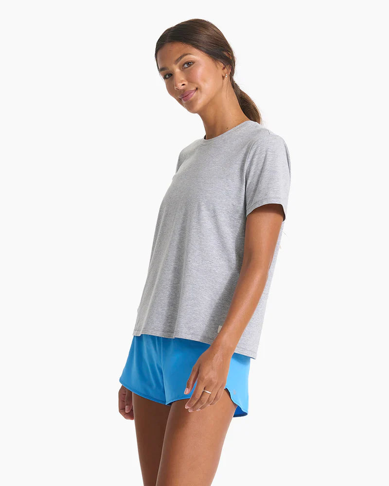 Vuori W Feather Tee CCY Canyon Clay
