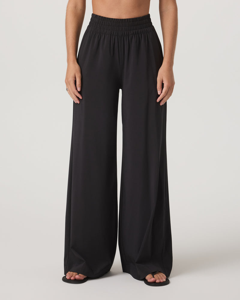 Vuori Womens Villa Wideleg Pant TOW Tobacco Brown