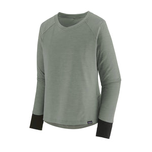 Patagonia Women's Long-Sleeved Dirt Craft Bike Jersey Sleet Green