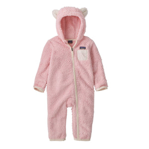 Patagonia Baby Furry Friends Fleece Bunting Peaceful Pink
