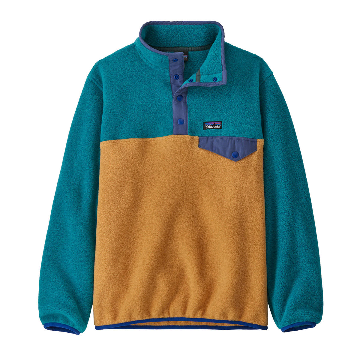 Patagonia Kids' Lightweight Synchilla Snap-T Pullover Dried ango / M