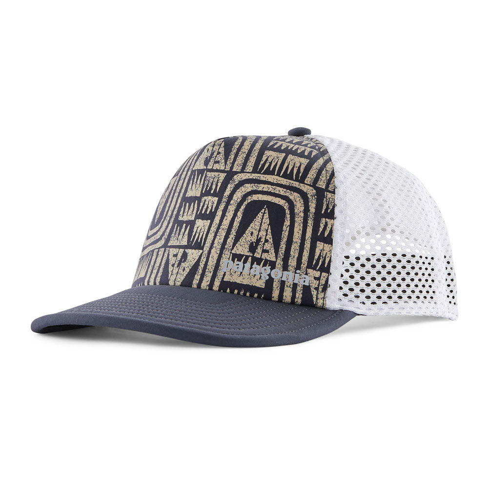 Patagonia Duckbill Trucker Hat Flow: Sunken Blue
