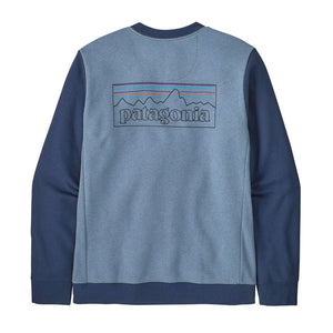 Patagonia P-6 Logo Uprisal Crew Sweatshirt P-6 Outline: Barnacle Blue
