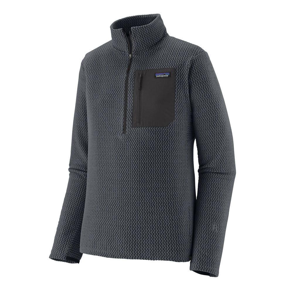 Patagonia Mens R1 Air Zip Neck molder Blue / S