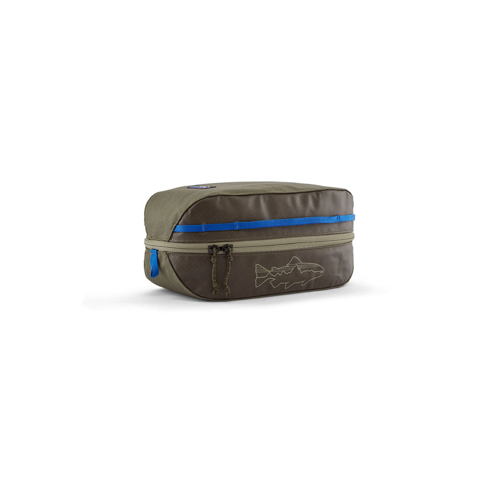 Patagonia Black Hole Cube 6L Basin Green w/Fitz Trout