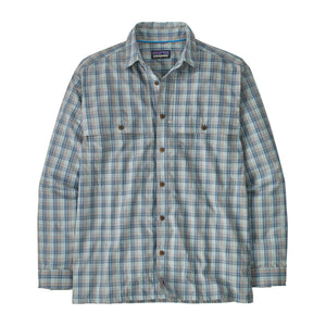 Patagonia Mens Long-Sleeved Island Hopper Shirt Dipper: Utility Blue
