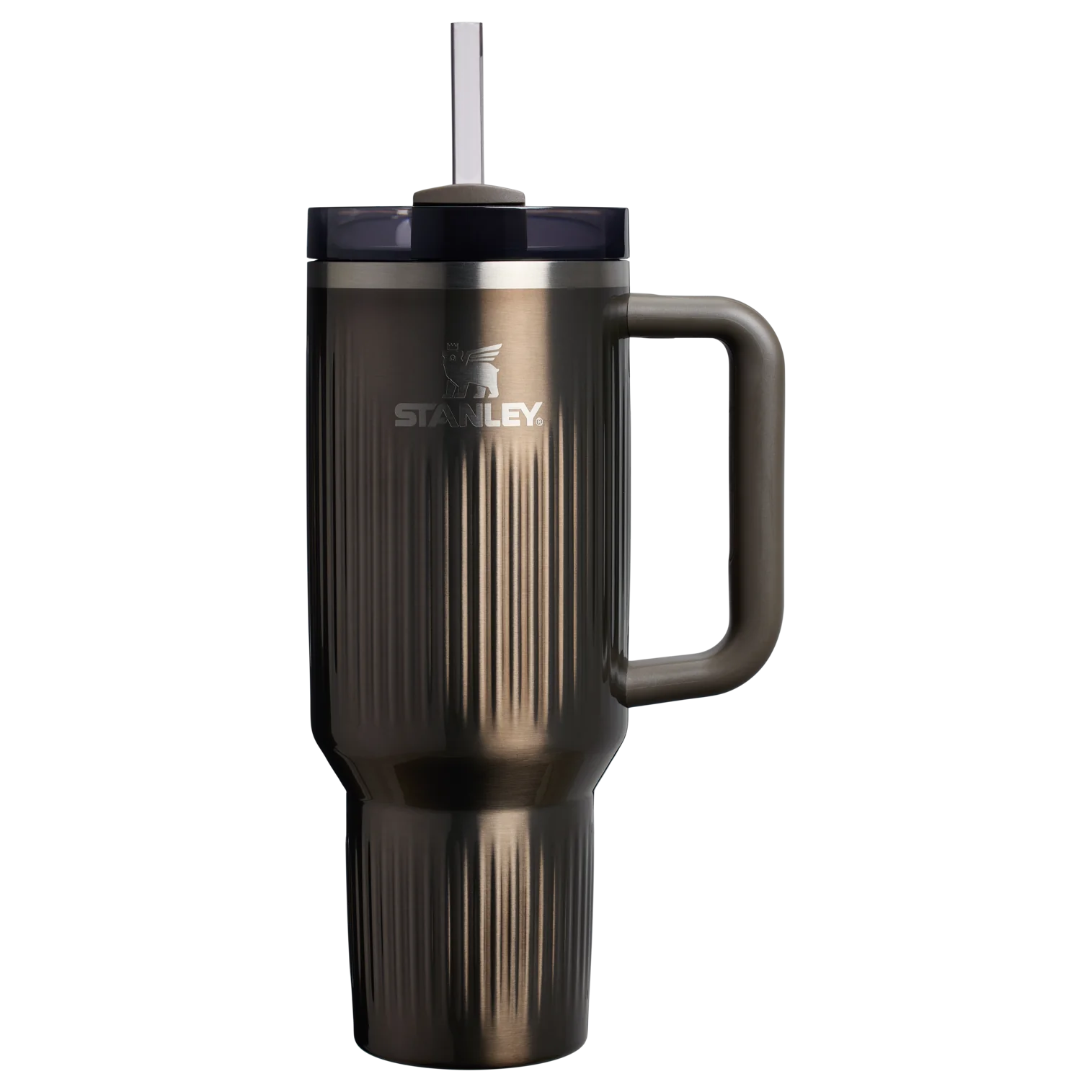 Stanley The Quencher H2.0 Fluted Tumbler 40oz Gunmetal Shine