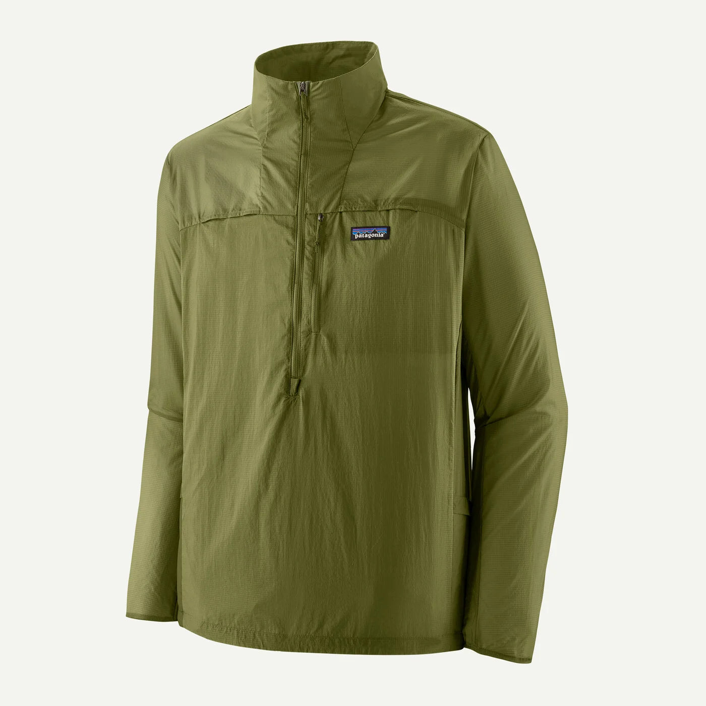 Patagonia Mens Houdini Stash 1/2 Zip Pullover CPRG Caper Green