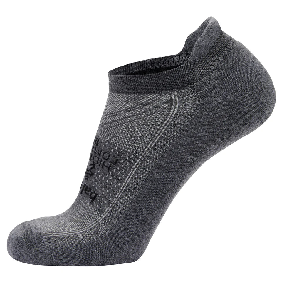 Balega Hidden Comfort No Show Charcoal