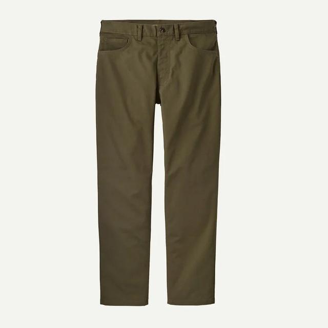 Patagonia M Twill Traveler 5-Pocket Pants - Short FW25 BSNG Basin Green