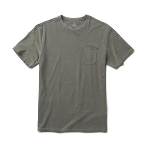 Roark Mens Made to Fade Short Sleeve Tee Washed Military