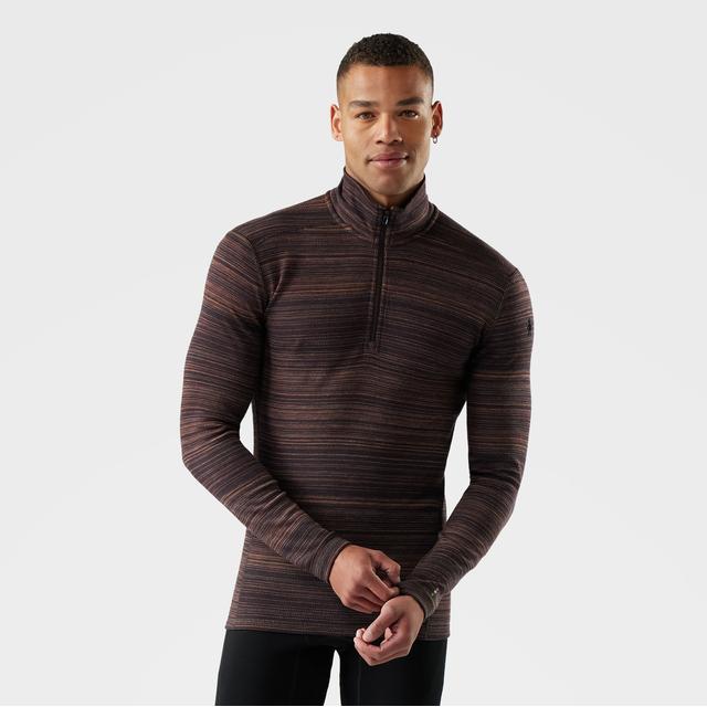 Smartwool M Classic Thermal Merino Base Layer 1/4 Zip Q08 ink Color Shift / M