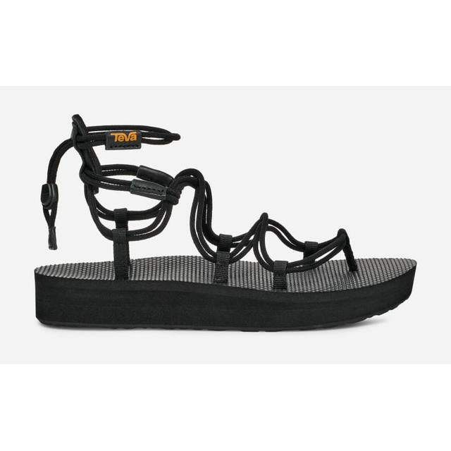 Teva Womens Midform Infinity Sandal BLK Black