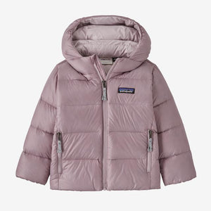 Patagonia Baby Hi-Loft Down Sweater Hoody STMA Stormy Mauve