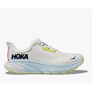 Hoka Mens Arahi 7 BVR Blanc De Blanc/Virtual Blue