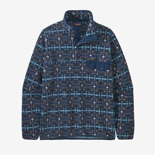 Patagonia Mens Lightweight Synchilla Snap-T Fleece Pullover now Beam: Dark Natural / S