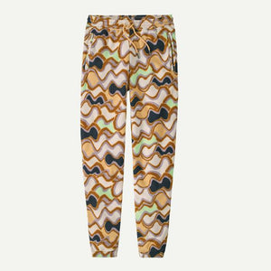 Patagonia Womens Micro D Joggers Small Currents: Natural