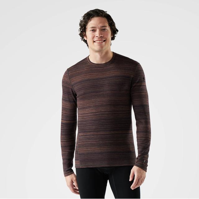 Smartwool Mens Classic Thermal Merino Base Layer Crew Q08 Mink Color Shift