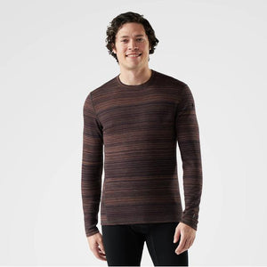 Smartwool Mens Classic Thermal Merino Base Layer Crew Q08 Mink Color Shift