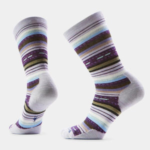 Smartwool Womens Everyday Margarita Crew Socks H76 Purple Eclipse