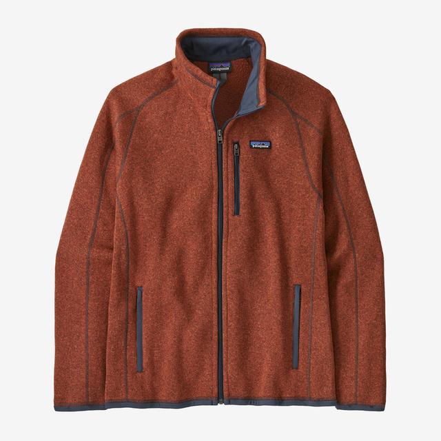 Patagonia Mens Better Sweater Jacket BURR Burnished Red