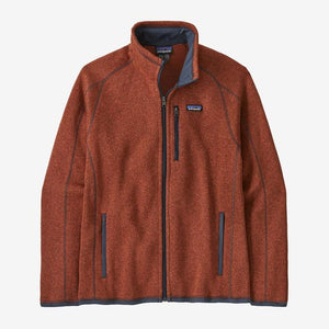 Patagonia Mens Better Sweater Jacket BURR Burnished Red