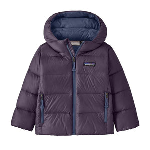 Patagonia Baby Hi-Loft Down Sweater Hoody PMTP Plummet Purple
