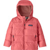 Patagonia Baby Hi-Loft Down Sweater Hoody SPRK Sparkle Pink