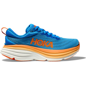 Hoka Men's Bondi 8 Coastal Sky/Vibrant Orange