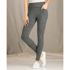 Toad&Co. Women's Timehop Light Tight Black Marled Stripe