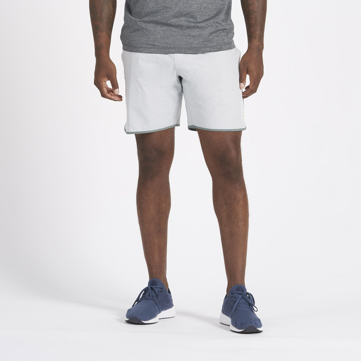 Vuori Men's Banks Short Mineral Linen Texture