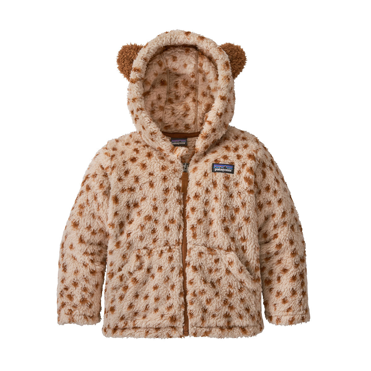 Patagonia Baby Furry Friends Hoody Dear Dear: Tuber Tan