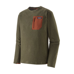 Patagonia Men's R1 Air Crew Basin Green