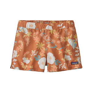 Patagonia Women's Barely Baggies Shorts - 2½" Climb Hike Surf: Toasted Peach