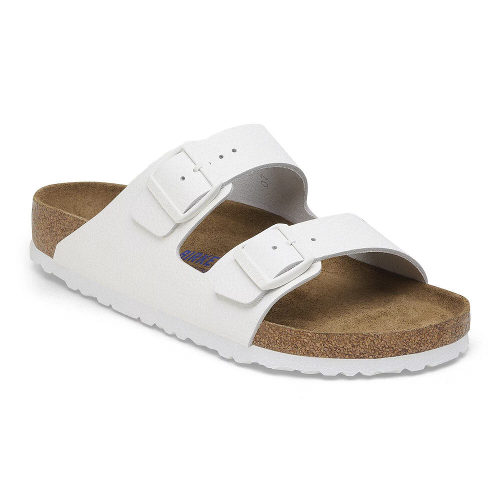 Birkenstock Arizona Soft Footbed Natural Leather - Narrow White