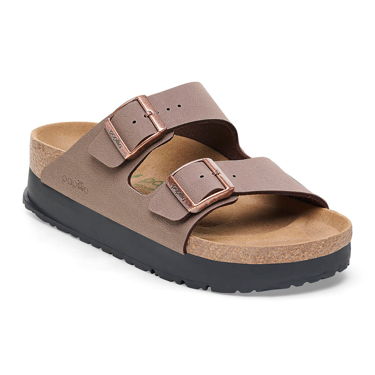 Birkenstock Arizona Flex Platform Vegan - Narrow Mocha