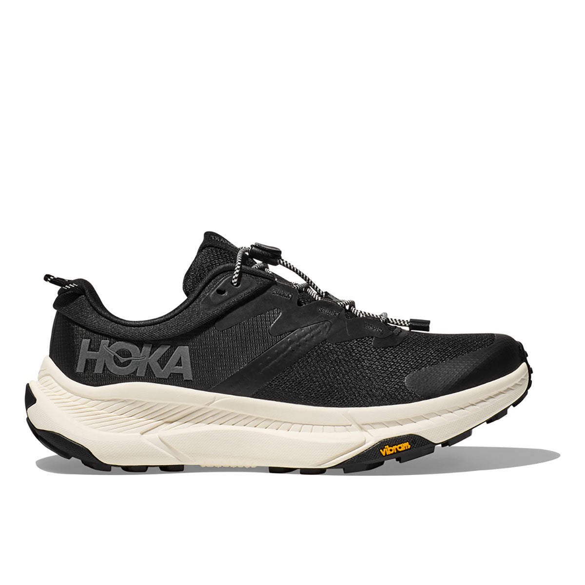 Hoka Mens Transport Black / Alabaster