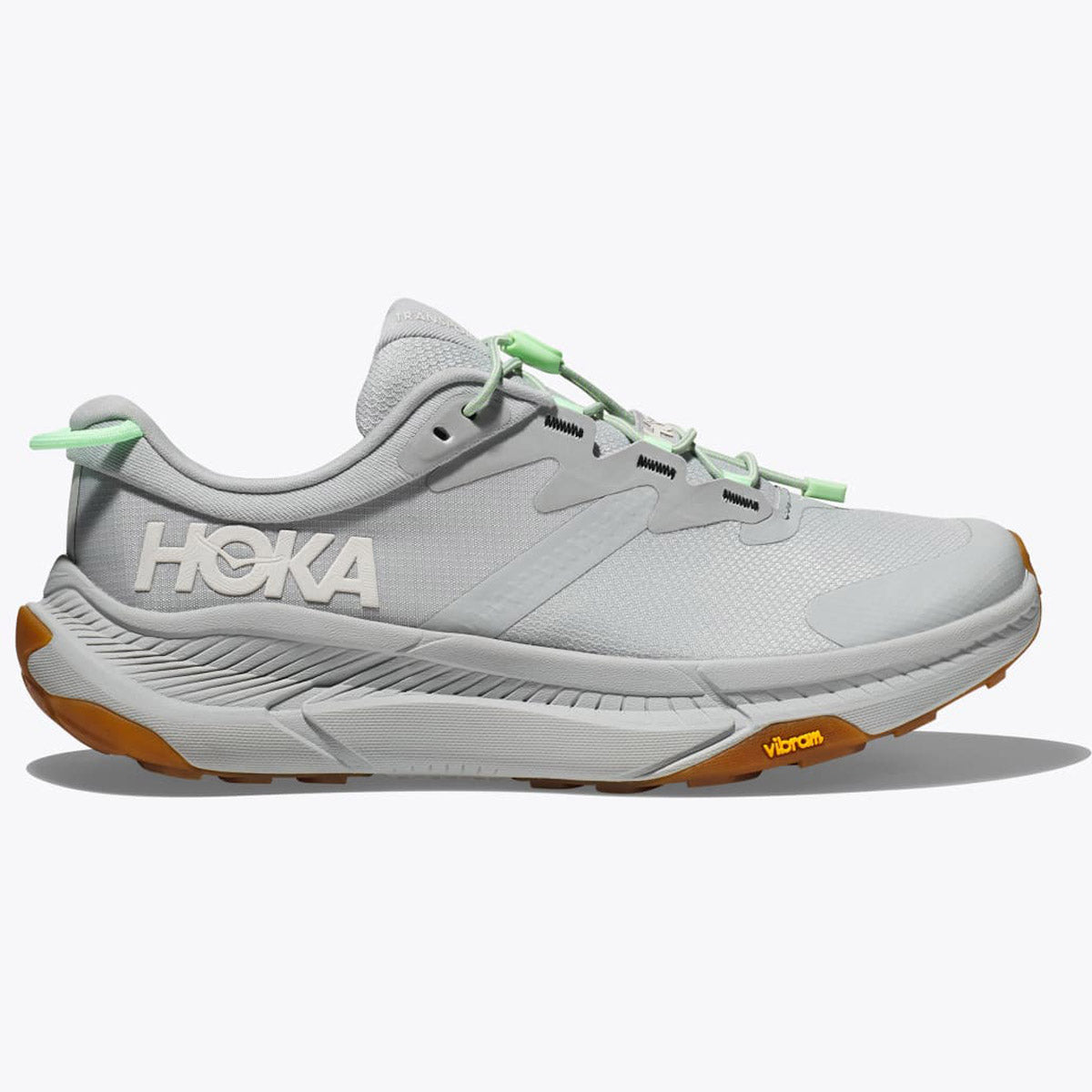 Hoka Women&#39;s Transport Harbor Mist/Lime Glow