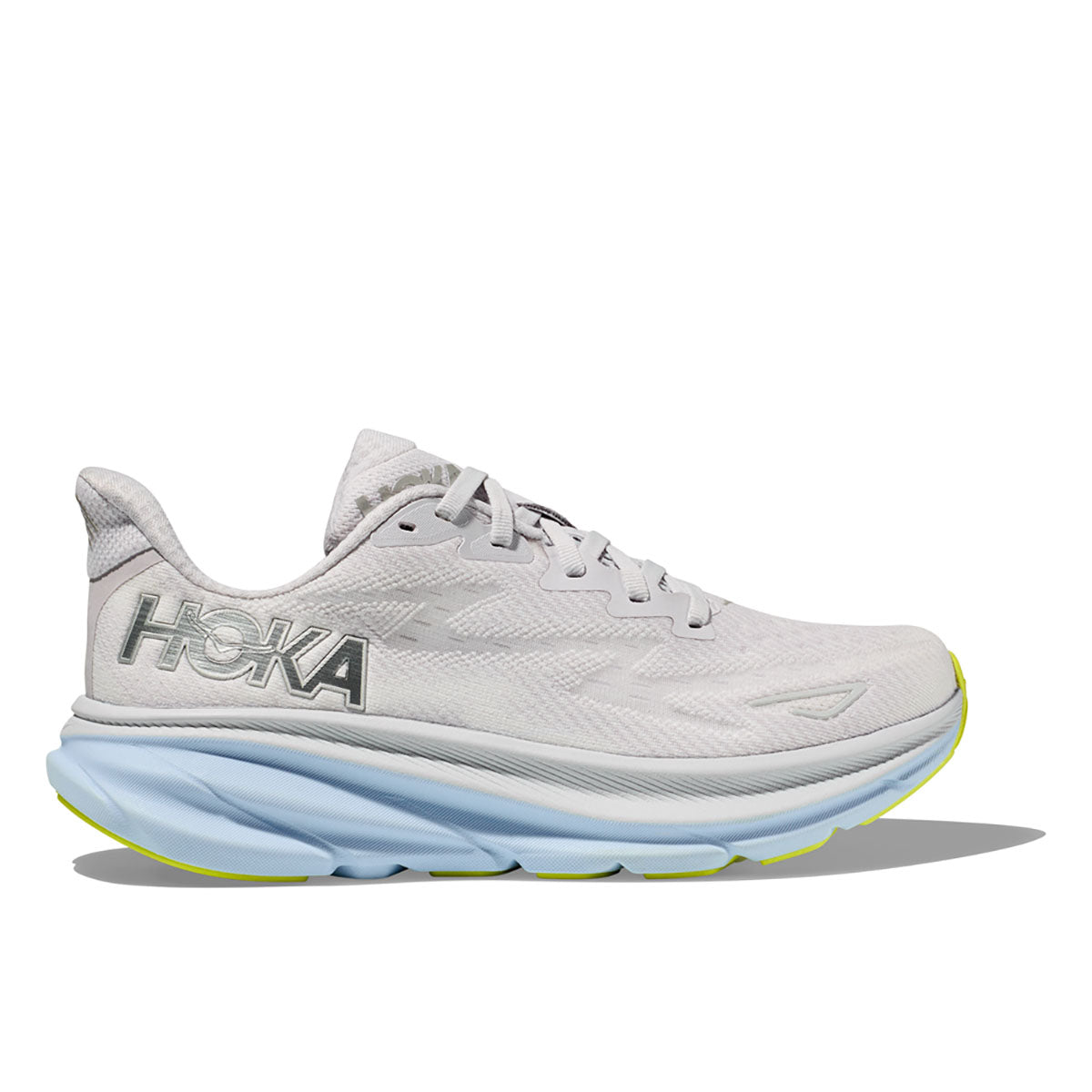 Hoka Women's Clifton 9 - Wide Nimbus Cloud/Ice Water