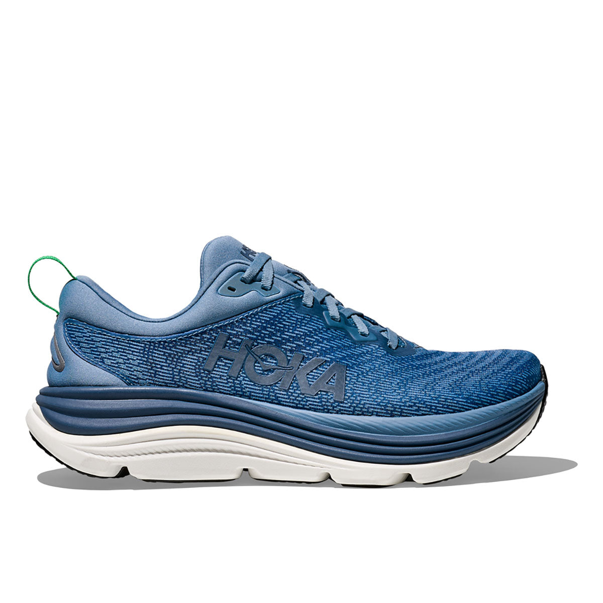 Hoka Mens Gaviota 5 Downpour / Thunder Cloud
