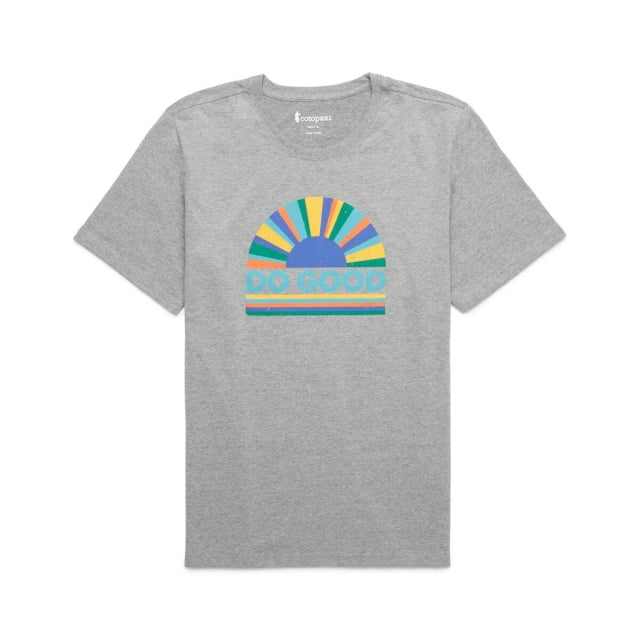 Cotopaxi M Sunrise Organic T-Shirt HTRGR Heather Grey