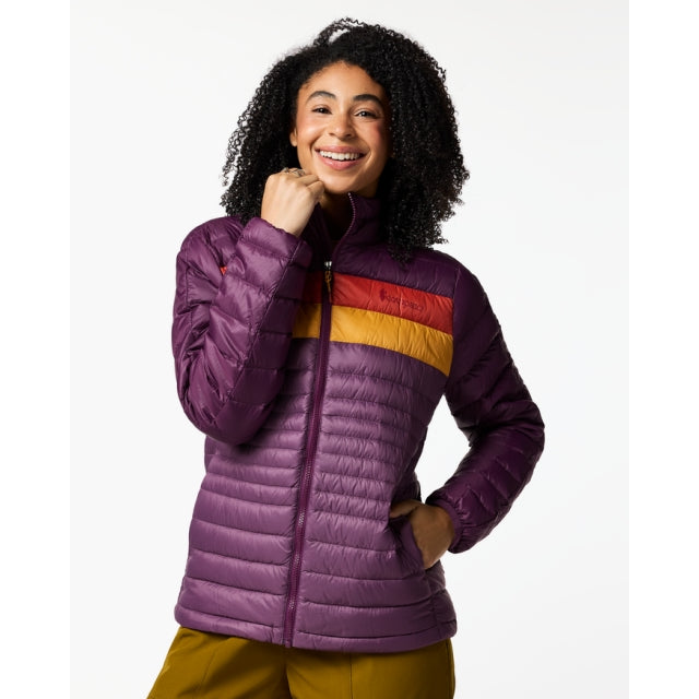 Cotopaxi Womens Fuego Down Jacket ACYS Acai and Mystic / M