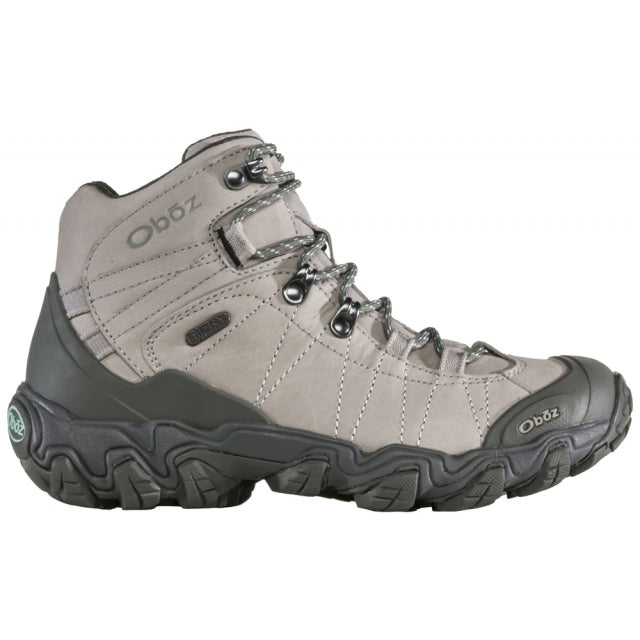 Oboz Women&#39;s Bridger Mid Waterproof Frost Gray