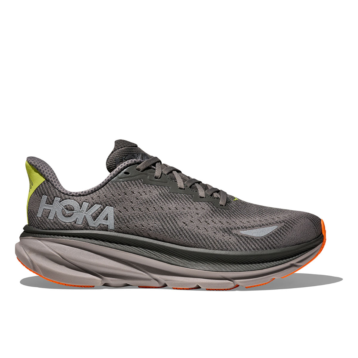 Hoka Mens Clifton 9 GTX Asphalt Grey / Gravel