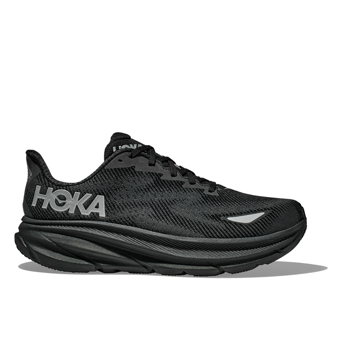Hoka Womens Clifton 9 GTX Black / Black