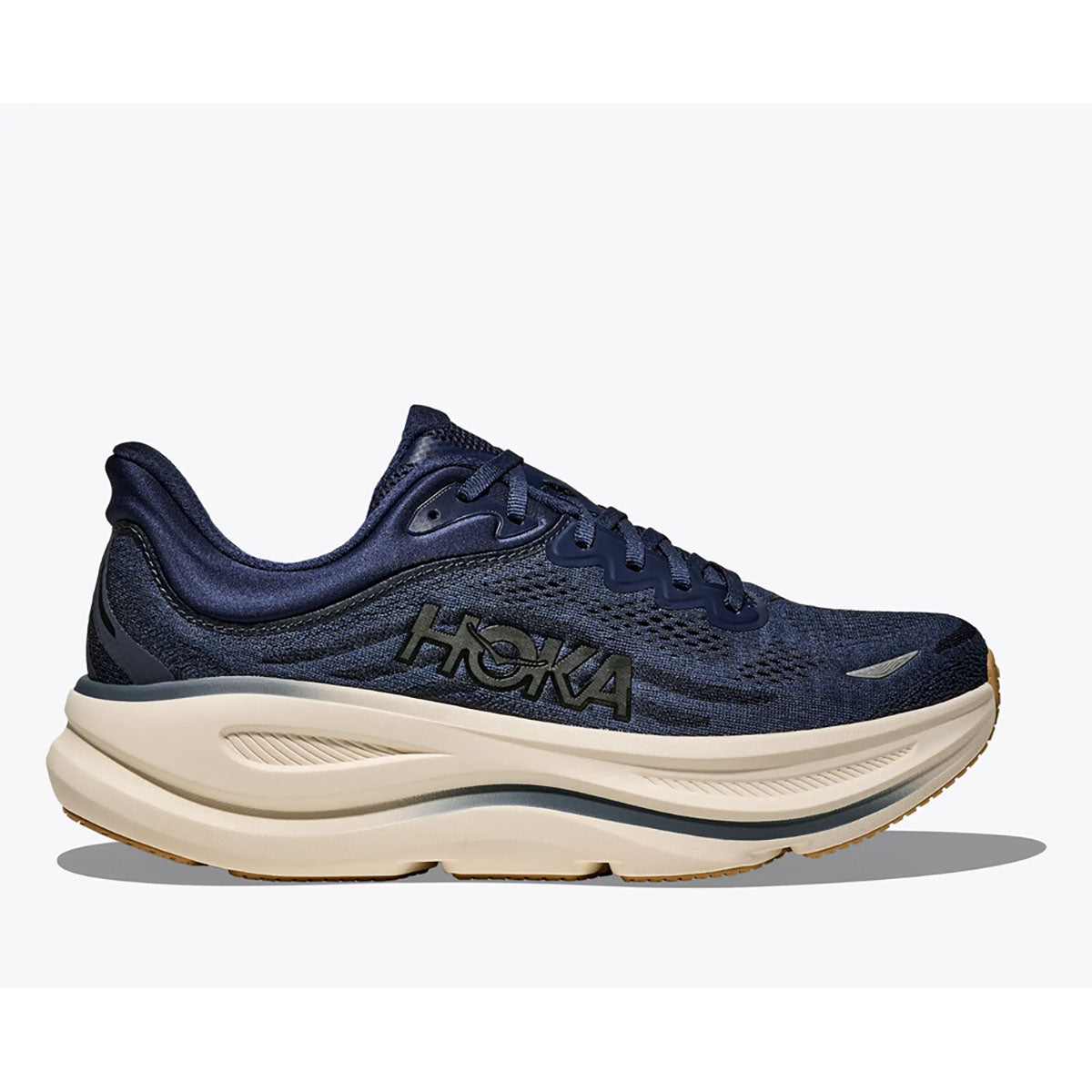 Hoka Mens Bondi 9 Midnight Blue / Varsity Navy