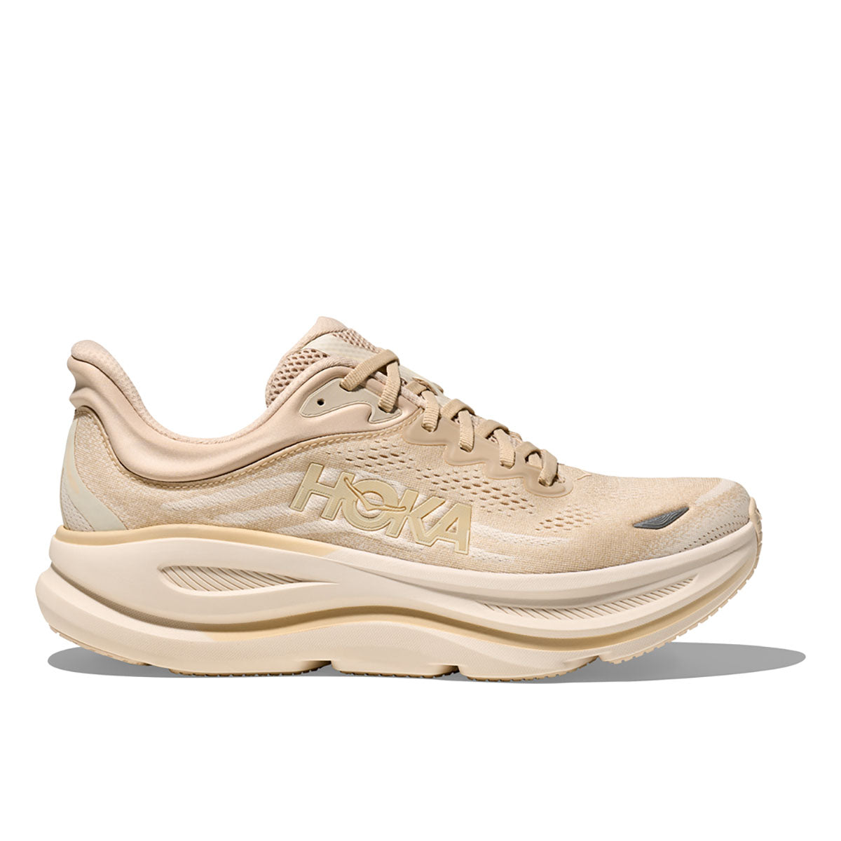 Hoka Mens Bondi 9 Oatmeal / Oat Milk