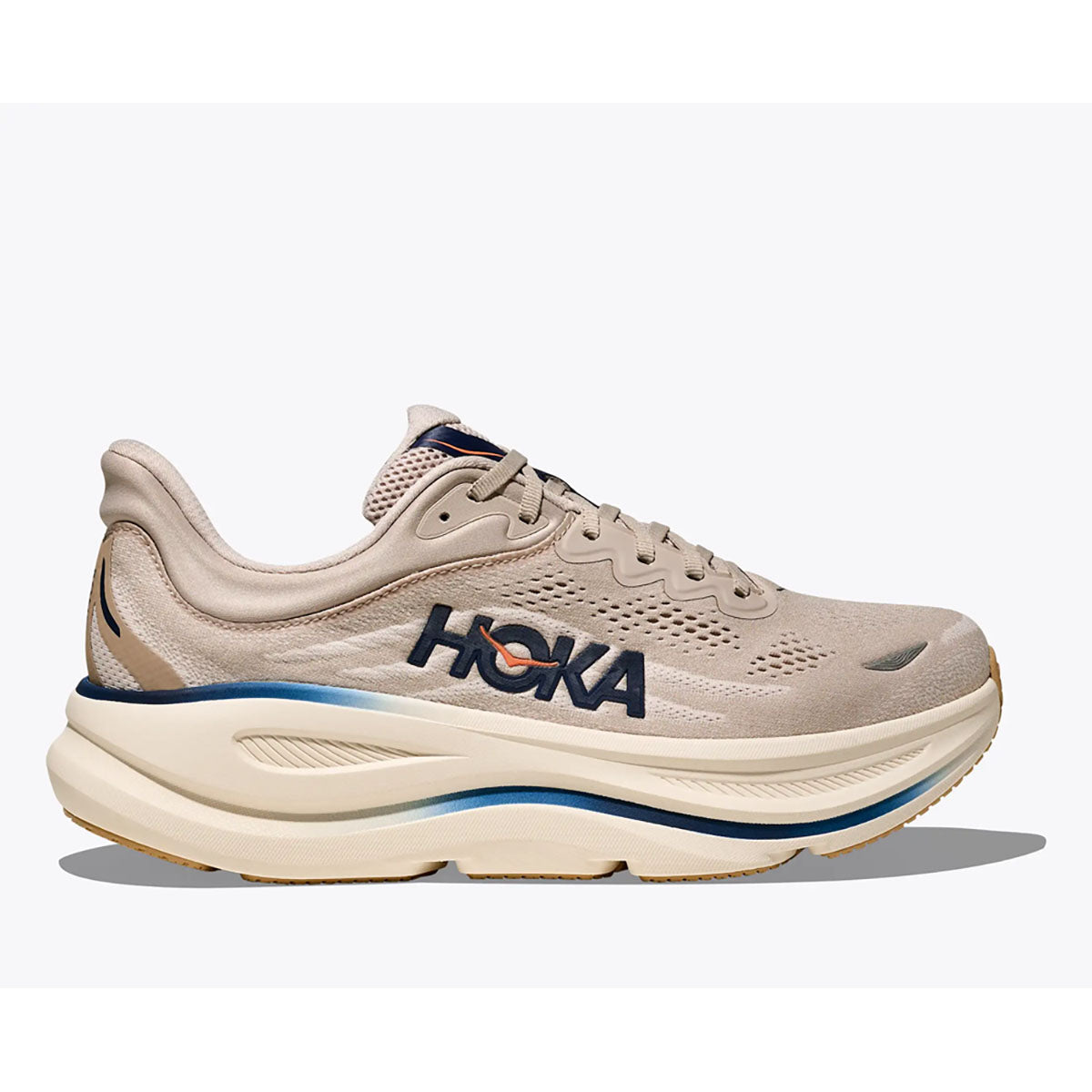 Hoka Mens Bondi 9 Stucco / Grout