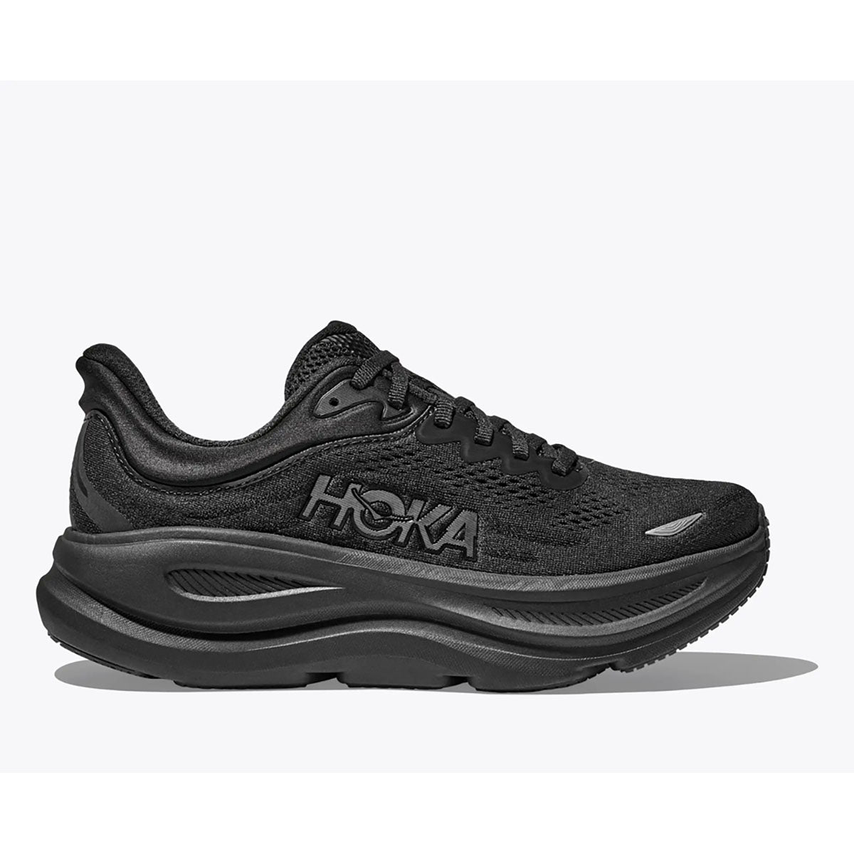 Hoka Womens Bondi 9 Black / Black